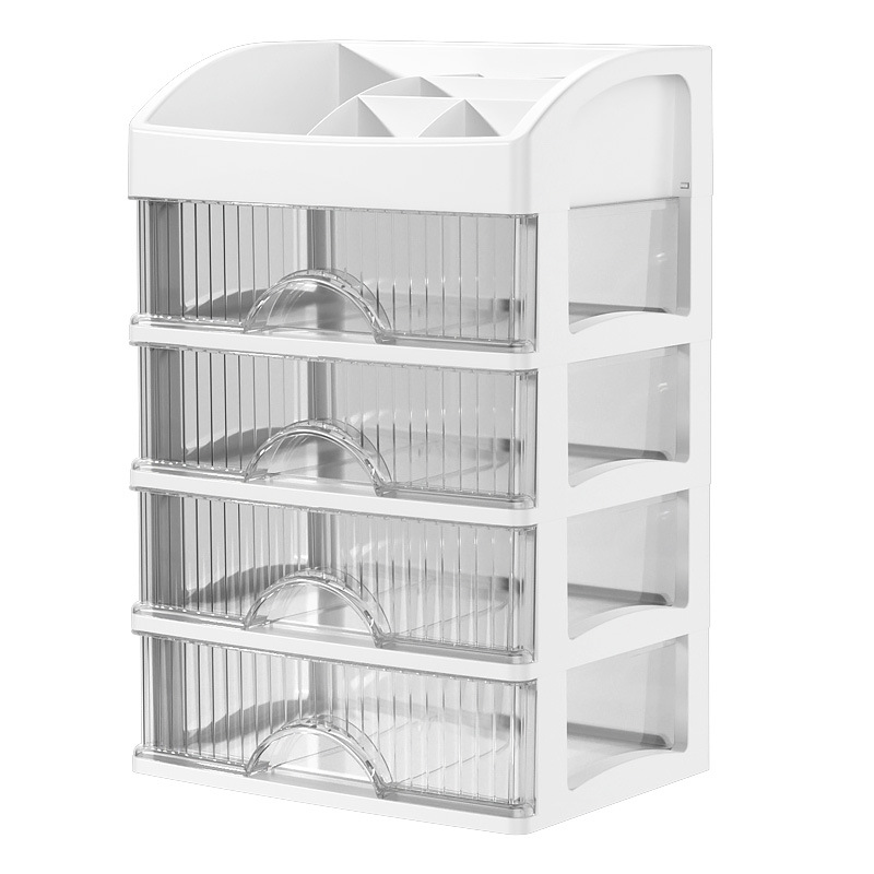 Desktop storage box, storage drawer, multi-layer storage cabinet, cosmetics storage, jewelry box, multi-functional organizing box, stationery storage box, cosmetics shelf
