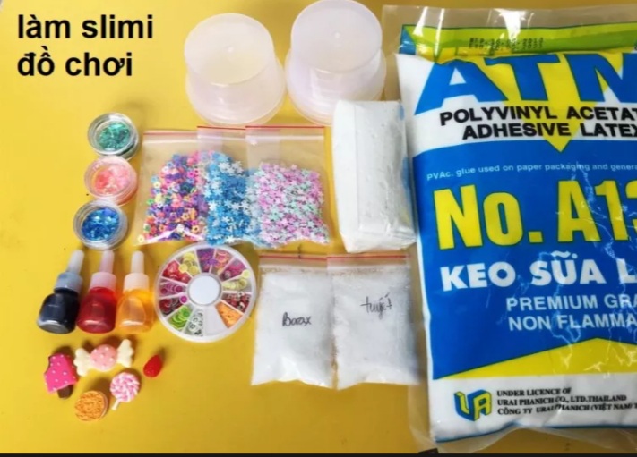 Keo sữa ATM dán giấy gỗ 1kg/bịch