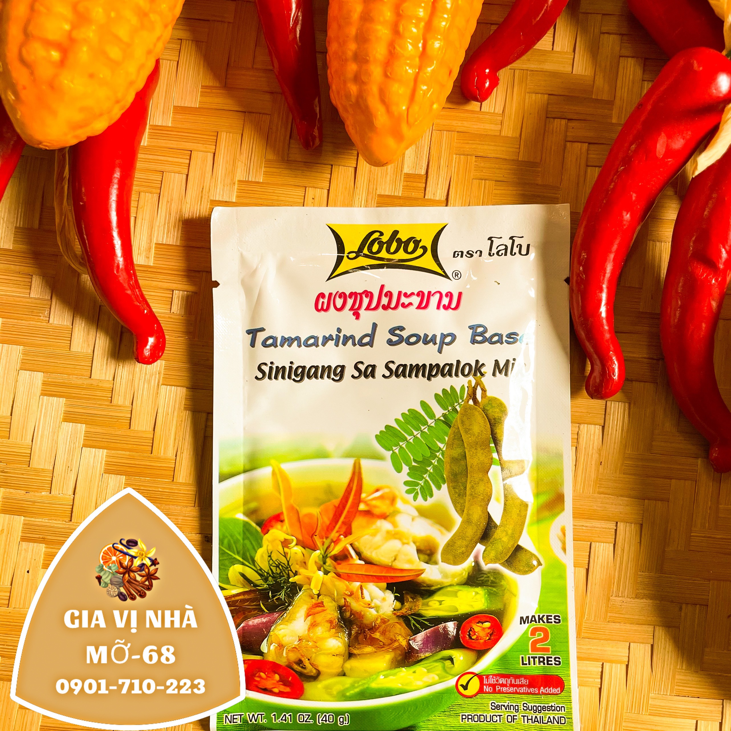 Bột me hiệu lobo/bột me lobo -40gr