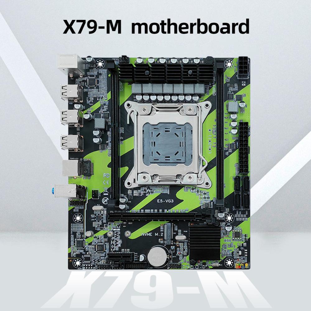 Vktech] LGA2011 Motherboard Set DDR3 1333 X79 Computer Motherboard