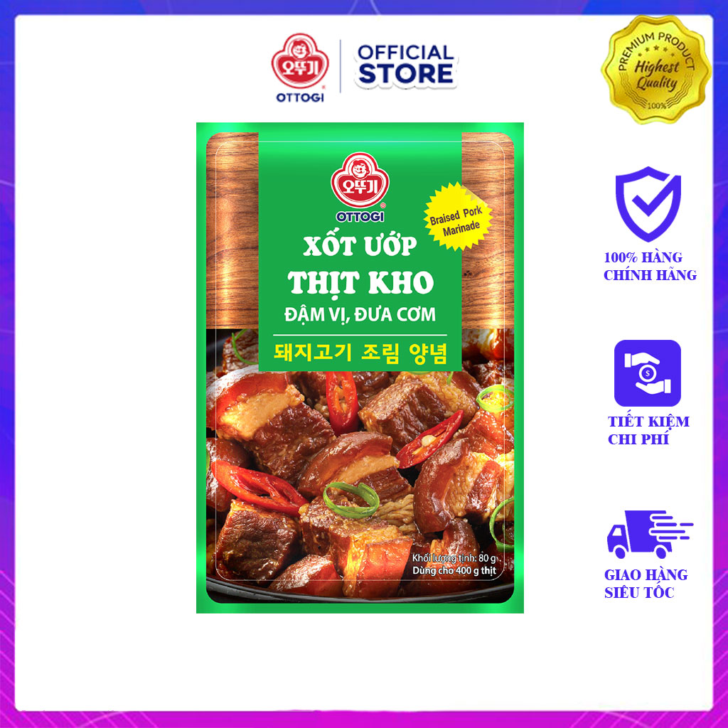 Xốt Ướp Thịt Kho Otoki 80g