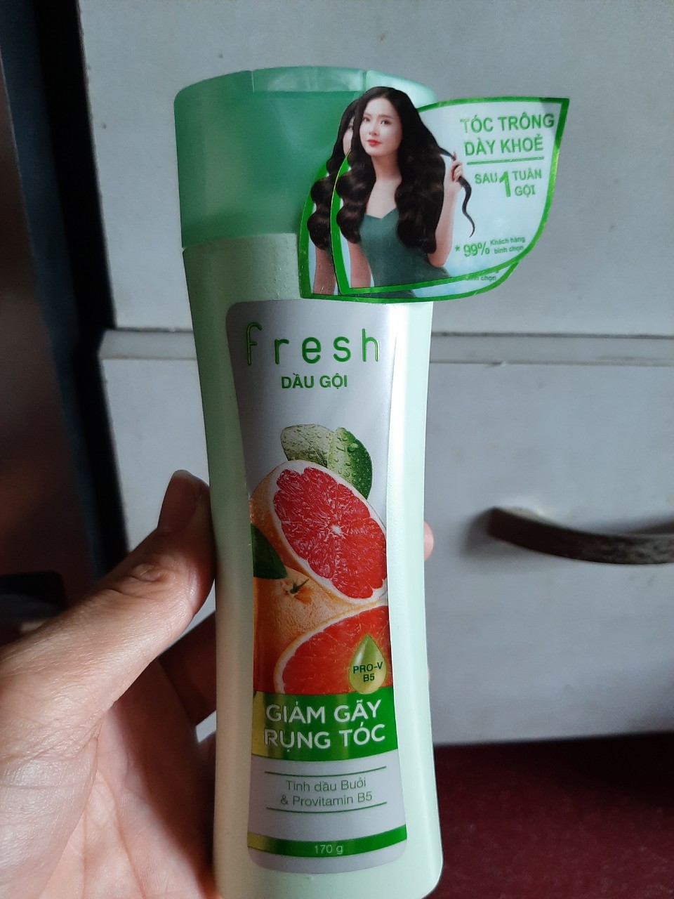 Dầu gội đầu fresh tinh dầu bưởi & provitamin b5 & dầu gội bồ kết & dầu hạt chia fresh 170g