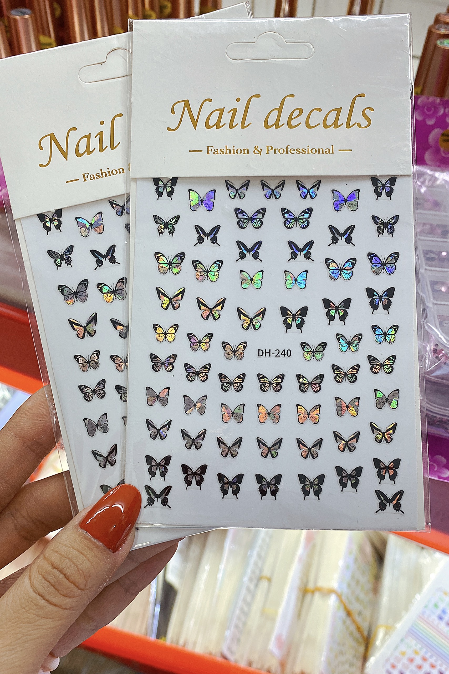 Hình dán Sticker trang trí móng tay - Mini Nails