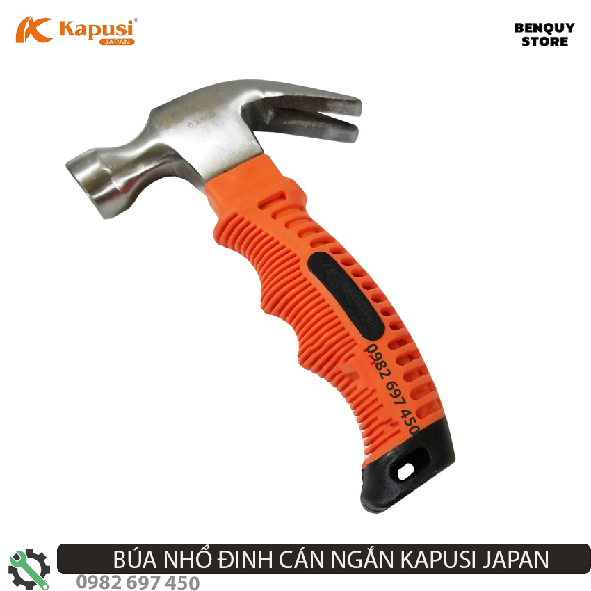 Búa nhổ đinh cán ngắn kapusi japan. dụng cụ nhổ đinh siêu nhanh công nghệ nhật bản.