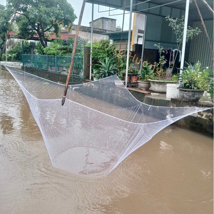 Vó Bắt Cá,Tôm,Cua bằng tay Dù Thái Lan