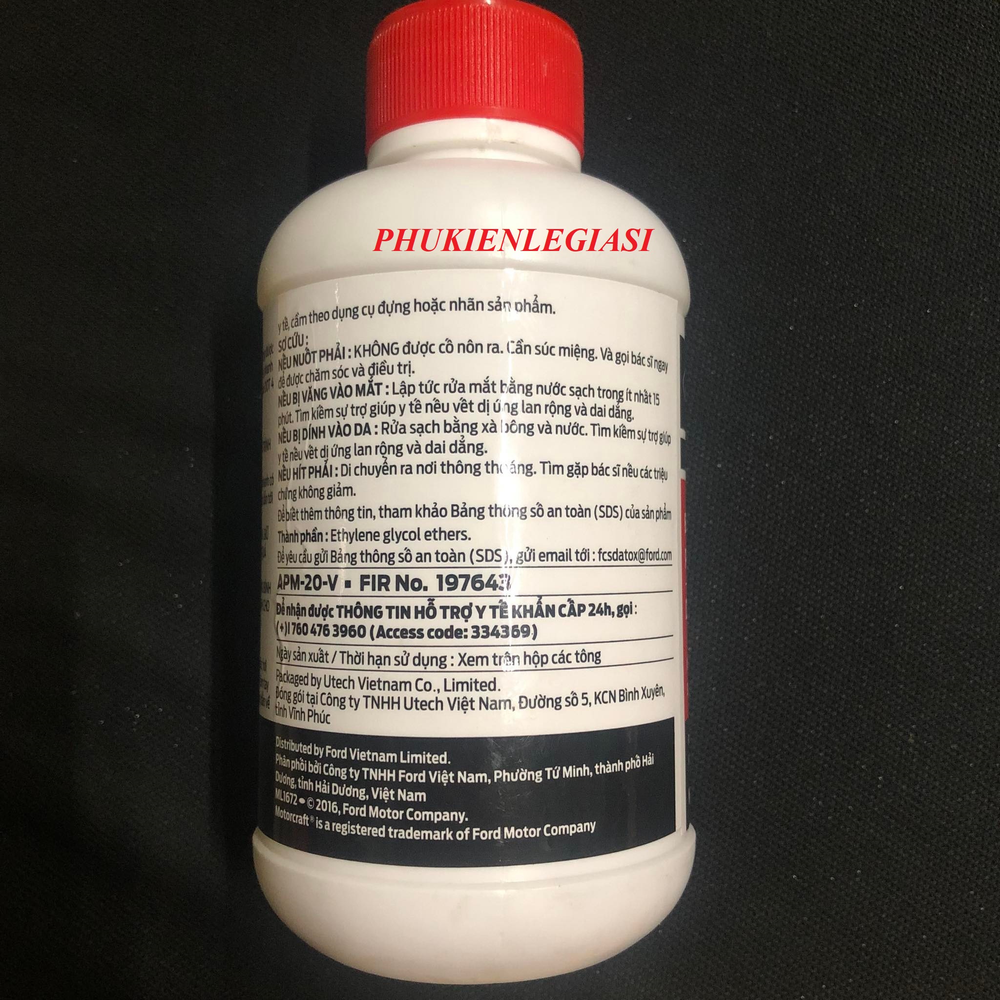 Premium Ford Dot4 Car Brake Fluid 500ml