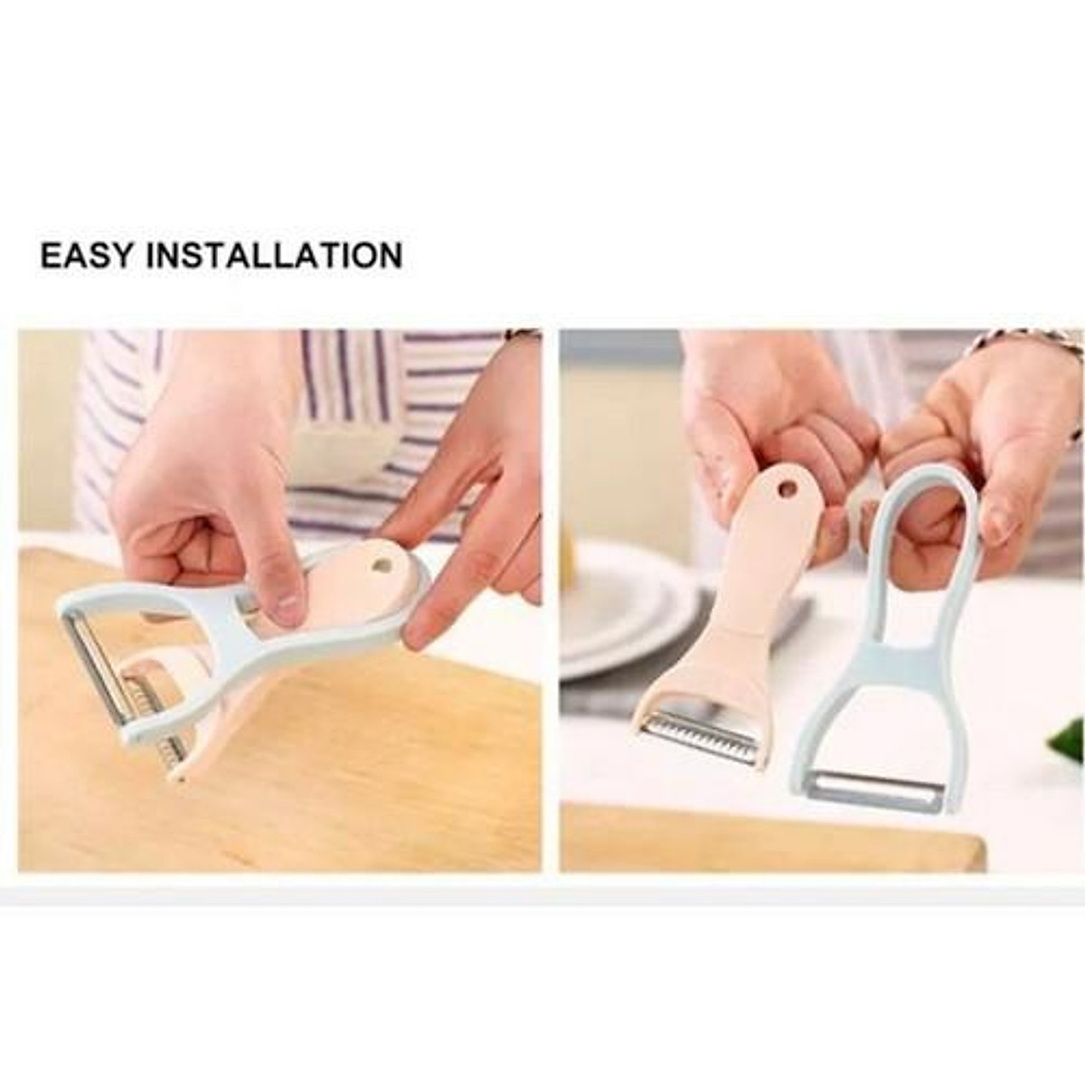 Nạo gọt củ quả đa năng 2 in 1