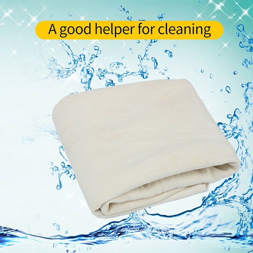 [Cửa hàng ô tô] Khăn lau da sơn dương hấp thụ cao cấp cho làm sạch xe ô tô hiệu quả