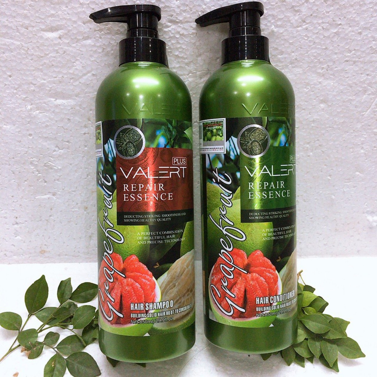 Cặp Dầu Gội Xả Bưởi Grape Fruit cao cấp 850ml x 2