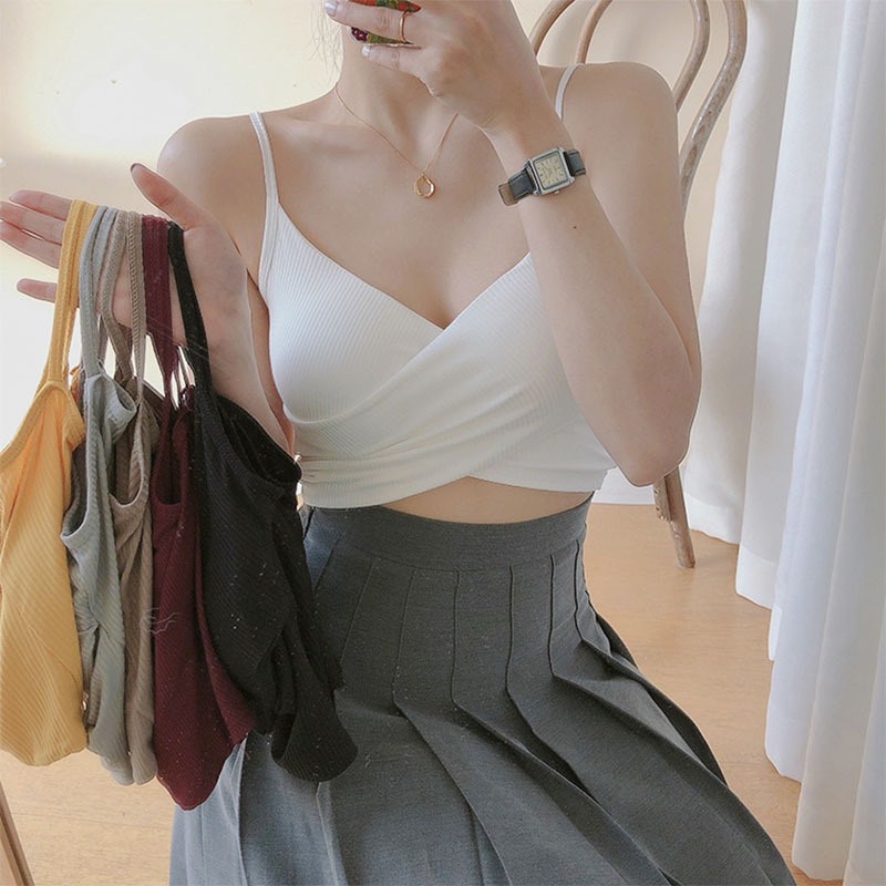 Áo Ngực, Áo Bra thun tăm chéo
