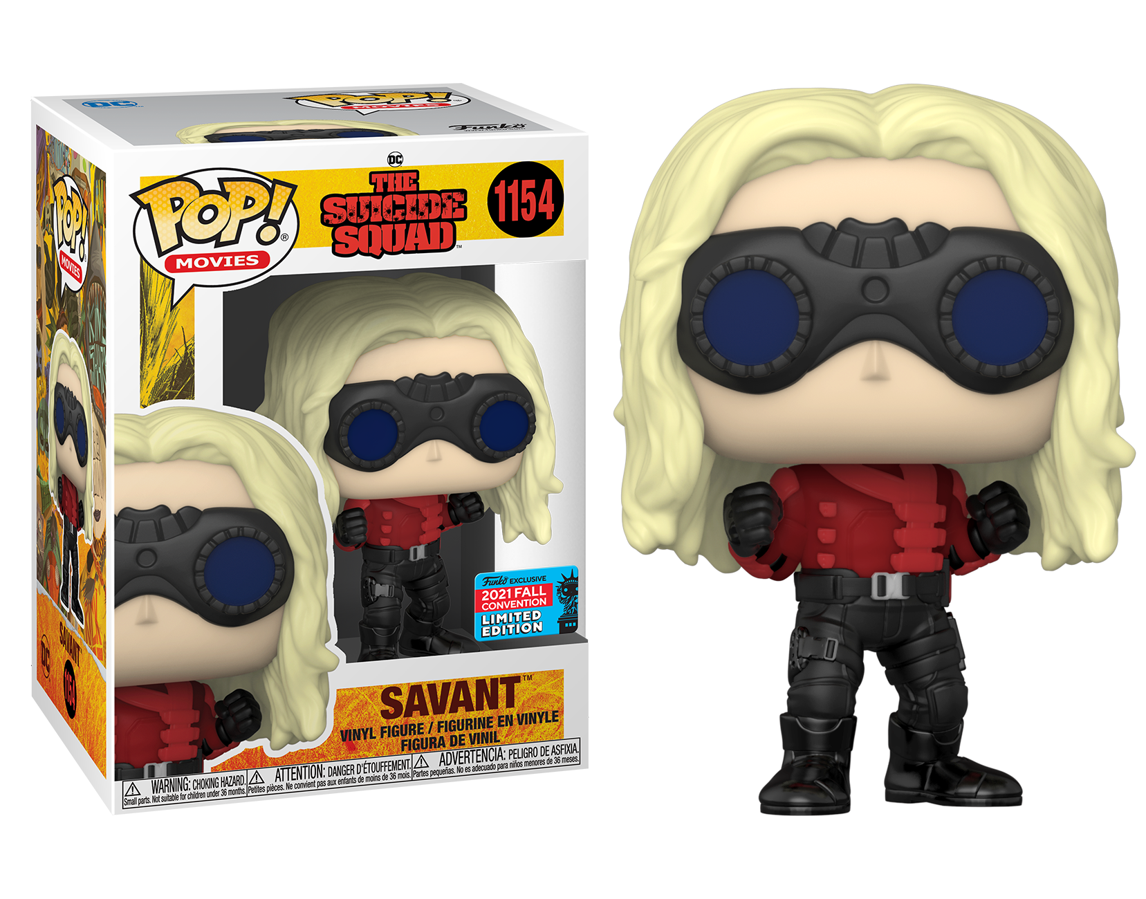 Ready Stock】Funko Pop! Movies: The Suicide Squad Savant #1154