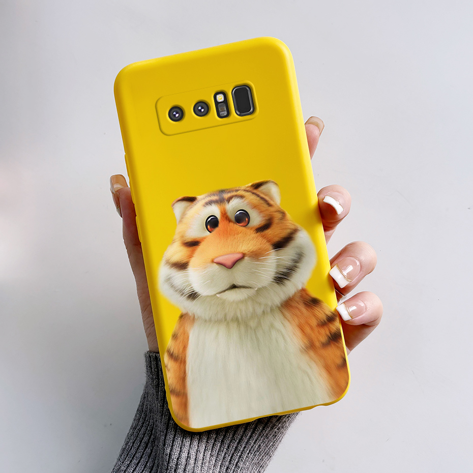 For Samsung Galaxy Note 8 Case Cute Panda Cover Soft Shockproof Silicone Phone Case For Samsung Galaxy Note 8 Note8 N950 N950F Casing