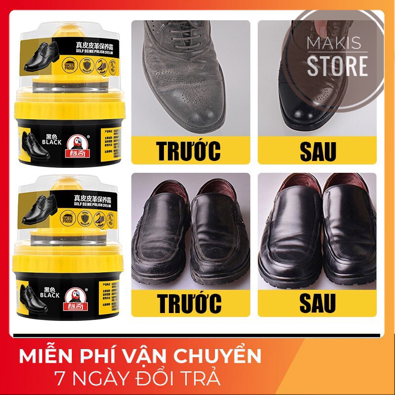 [Xi Giày] Xi Đánh Bóng Giày Da làm bóng nhanh đồ da (Phụ Kiện Phú Tỵ)
