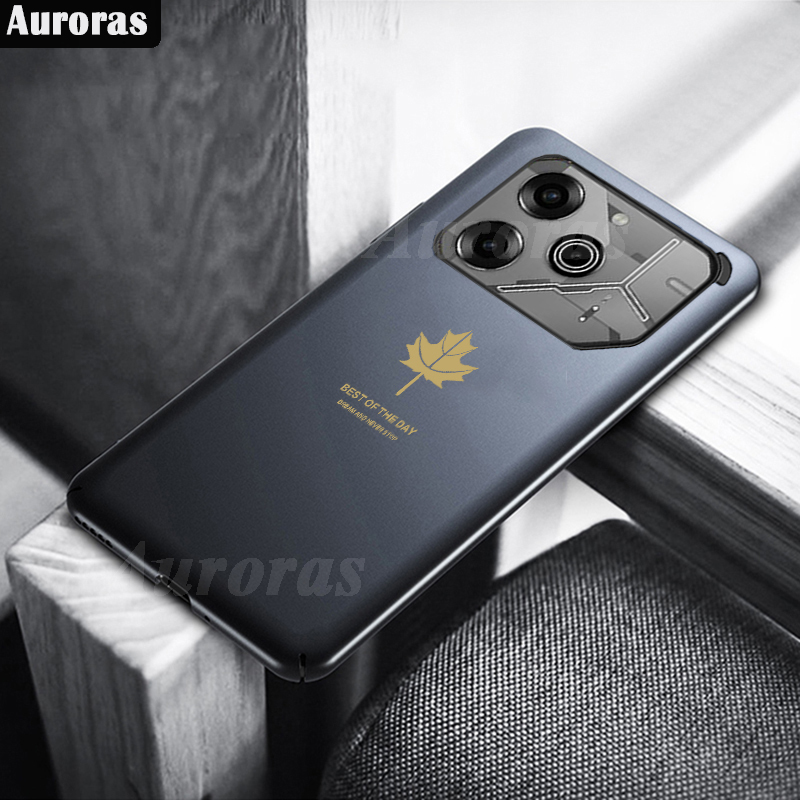 For Tecno Pova 6 Pro Phone Case Shining Maple Leaves Design Soft Cover for Tecno Pova 6 Cover Casing HP