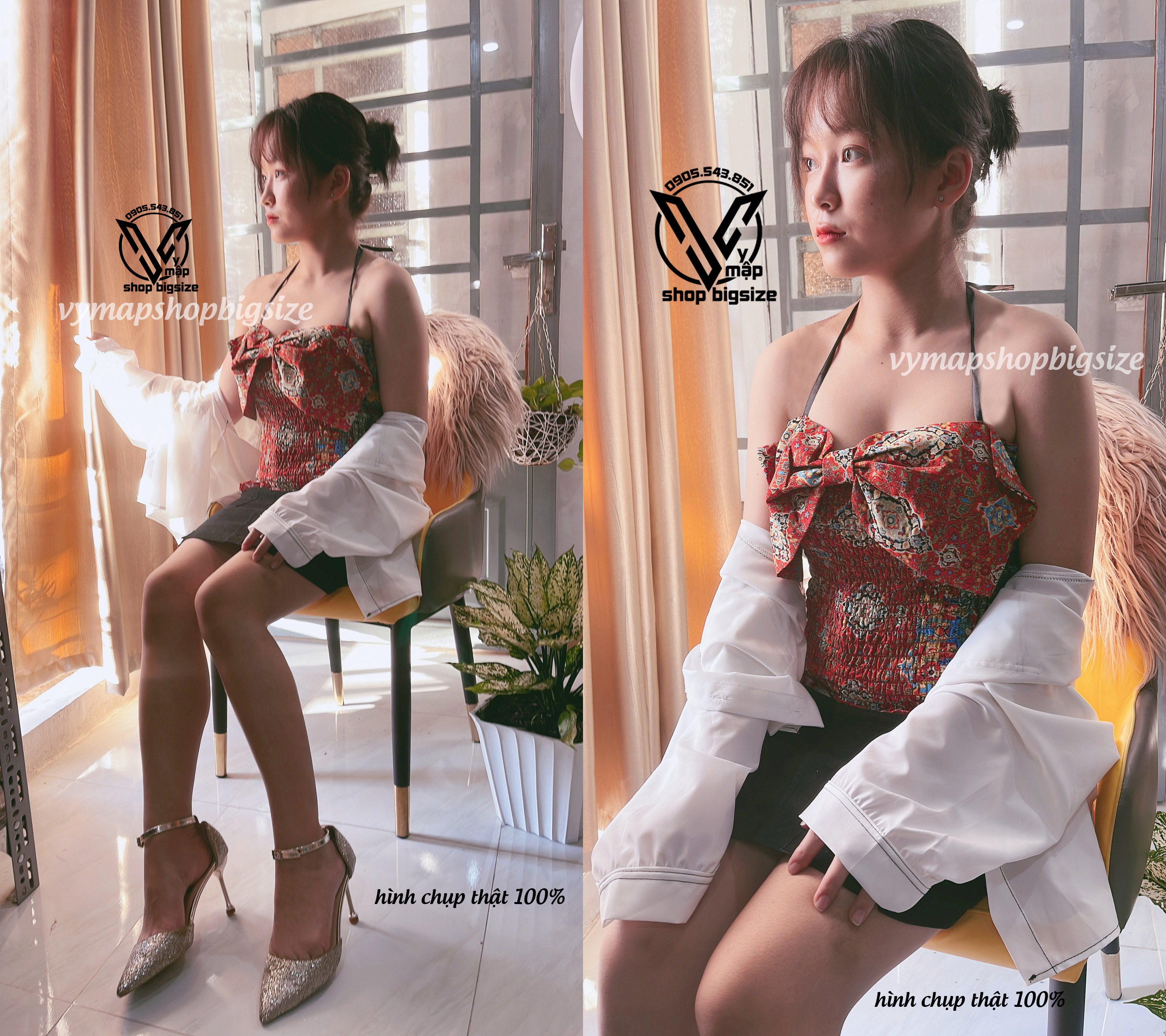 [HCM]Áo 2 Dây Nhún Bèo Bigsize 50-100Kg