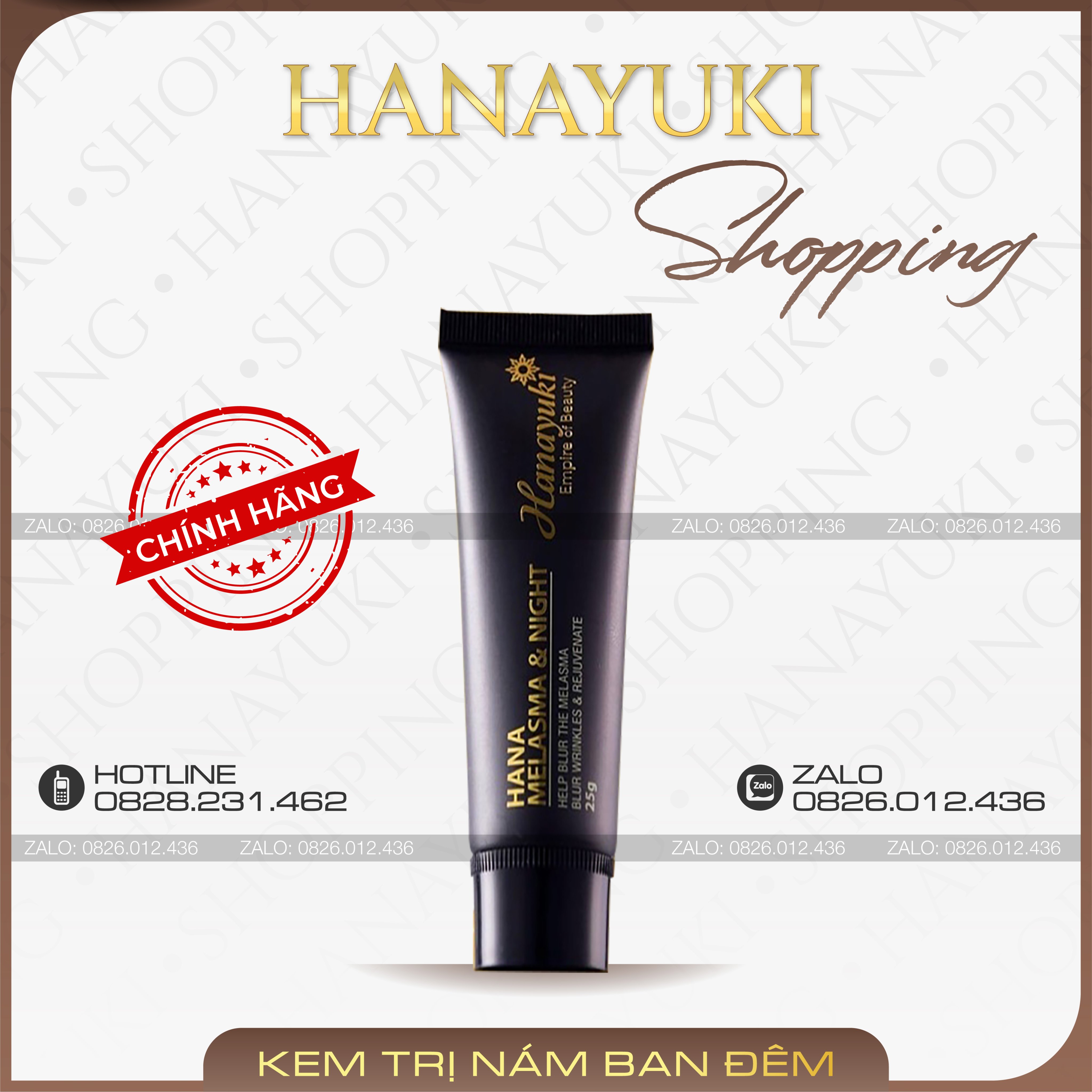 [HCM]Kem Nám Hanayuki