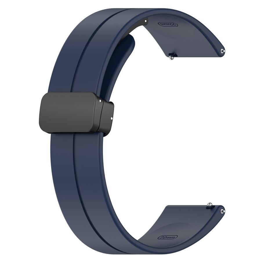 20MM / 22MM Silicone Folding Buckle Strap for Xiaomi Redmi Watch 5 Active / Redmi Watch 5 Lite / Redmi Watch 3 Active Watch Strap Band Replacement Bracelet Accessories for Samsung Galaxy 7 FE 6 5 4 Active 2 / Huawei Watch GT 5 4 3 2 / Realme Watch 3 2 Pro