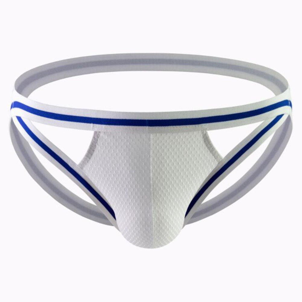 Color Matching Mens Underwear Jock Strap Lingerie Low Waist Panties Pouch