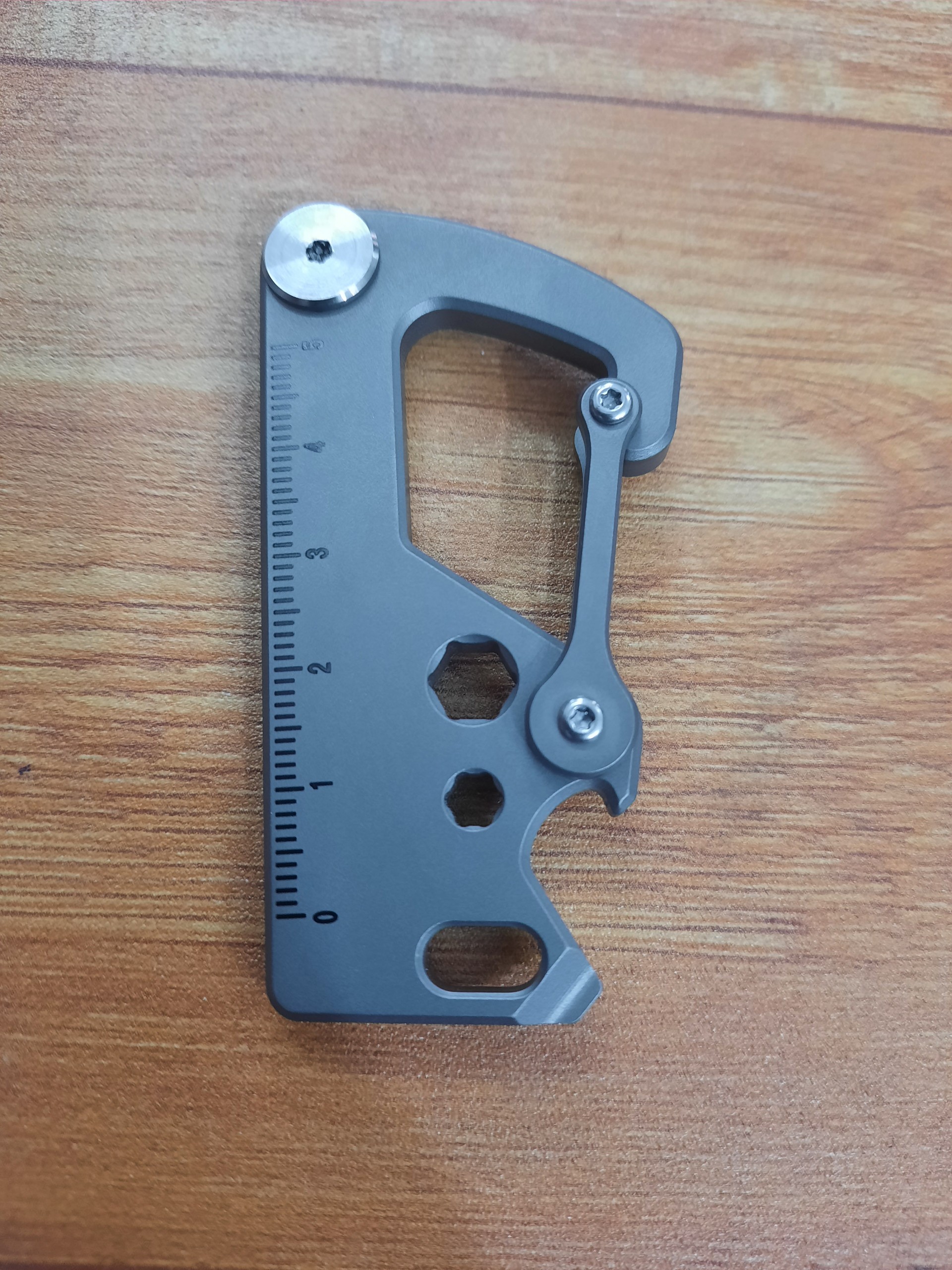 Móc khóa Titan Tacray Carabiner v2, đa năng, tiện ích