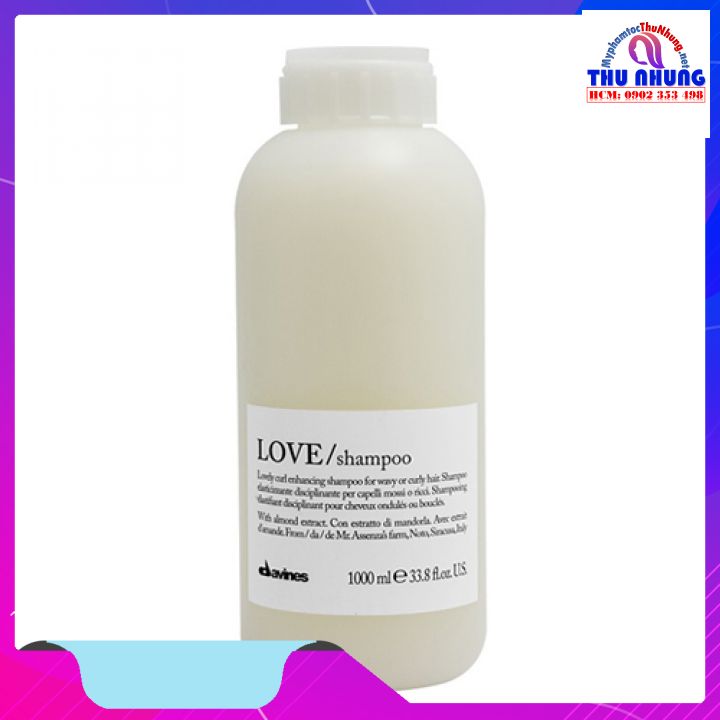 [HCM]dầu gội Davines Love Curl dưỡng tóc uốn xoăn