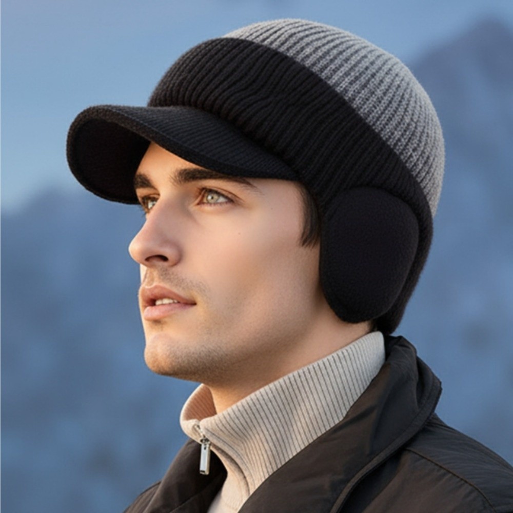 Fashion%20Ear%20Protection%20Men%20Knitted%20Cap%20Knit%20Wool%20Casual%20Beanies%20Hat%20Short%20Brim%20Keep%20Warm%20Ski%20Earflap%20Hat%20Cycling%20-%20Image%209