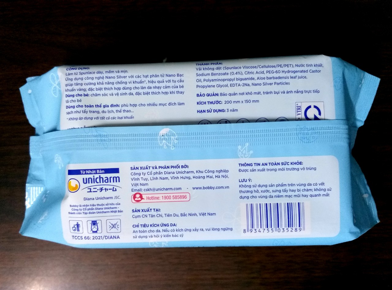 KHĂN ƯỚT BOBBY CÓ MÙI/KHÔNG MÙI 80 TỜ/100 TỜ