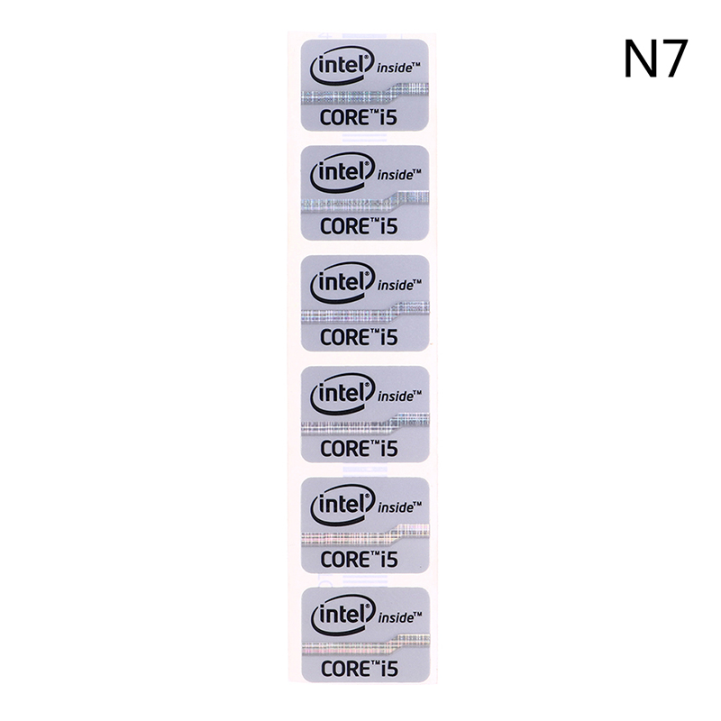 【Hot demand】 5pcs Performance Label Sticker Logo Intel Core Four- Core ...