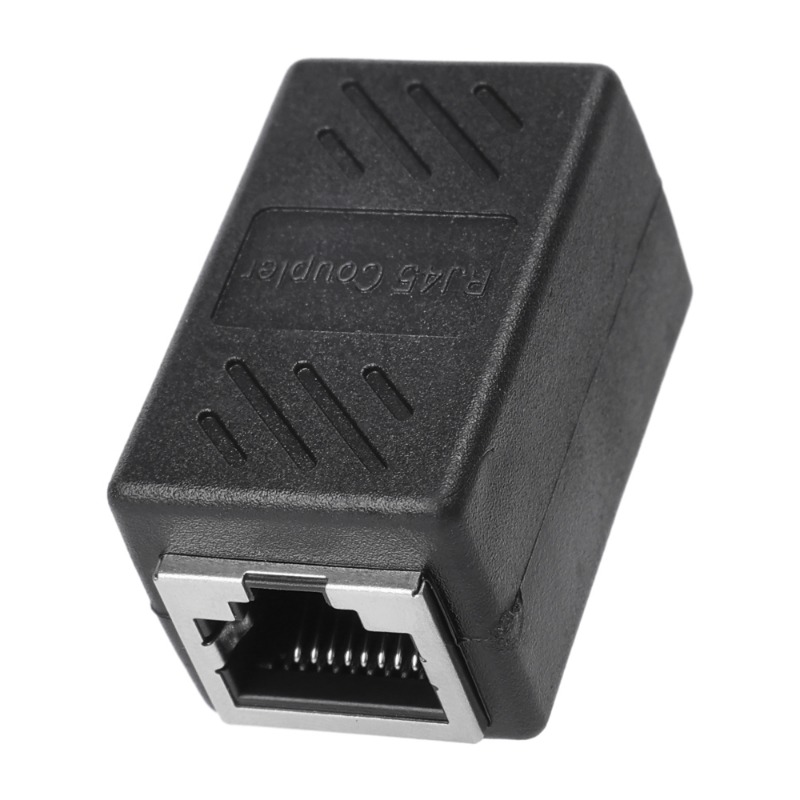 1/3Pcs Female To Female RJ45 Ethernet Extender Cat7/6/5e Network Cable Straight-Through Connector for Internet Coupler Converter