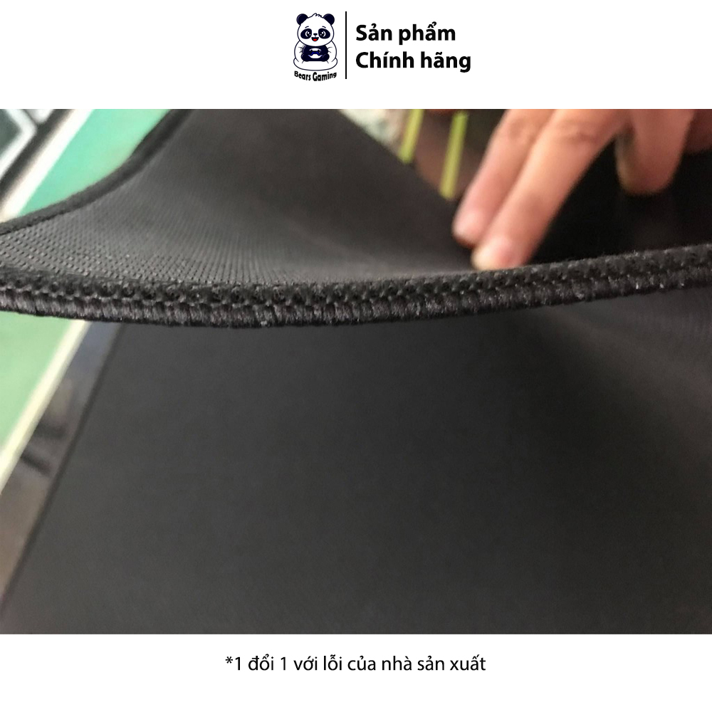 Lót chuột Gnet đen,  R30xD40xC0.5cm