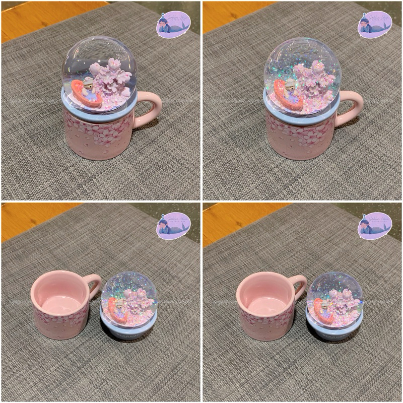 [Limited Stock] STARBUCKS CỐC SỨ CHERRY BLOSSOM GLOBE MUG 89ML