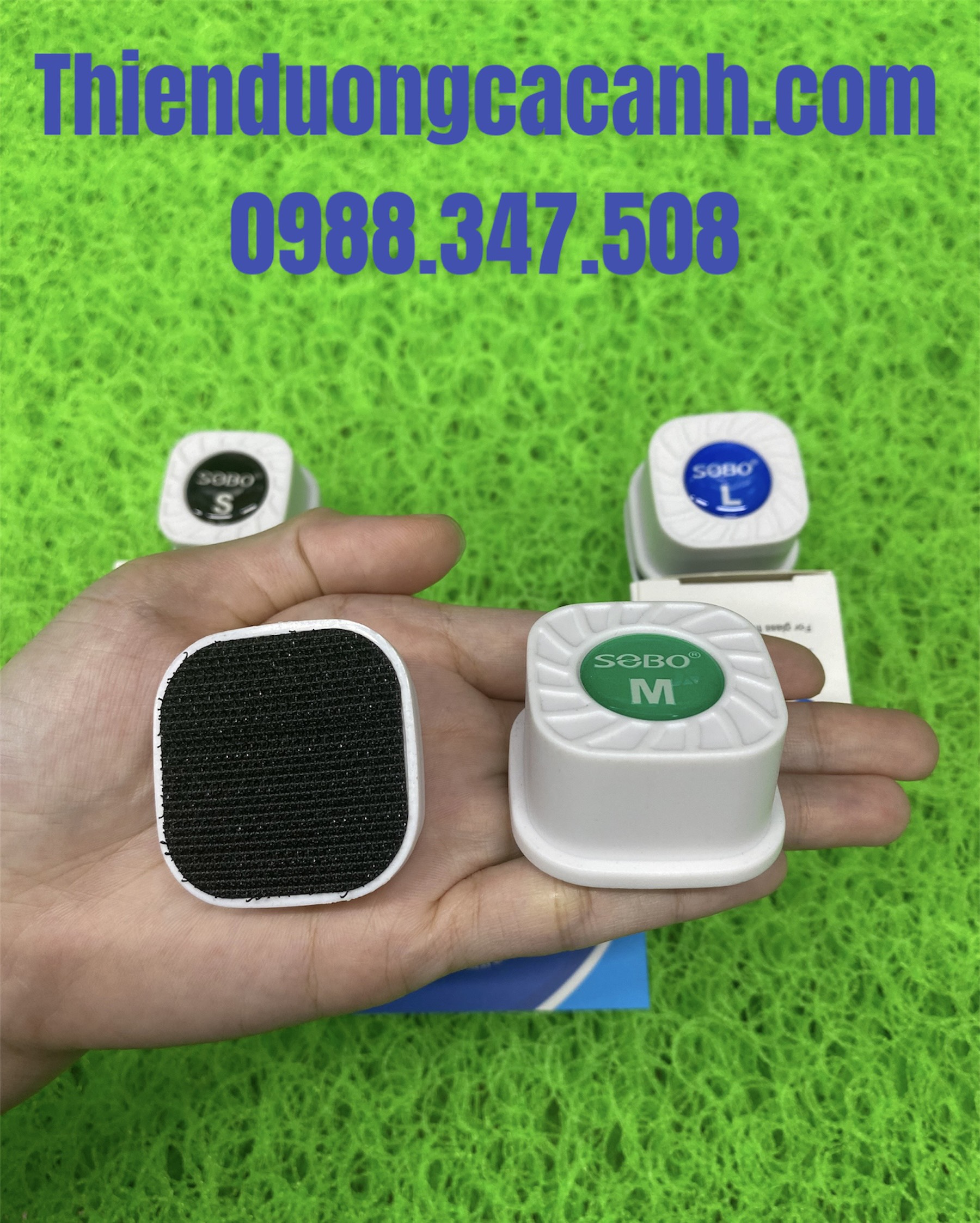 Hít Chà Hồ Nam Châm SOBO Mini Cho Hồ Cá