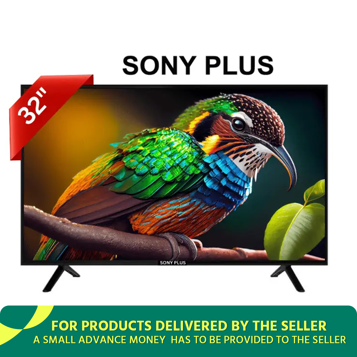 Sony Plus TV 32 Inch HD LED TV Basic Television ( 1366 x 768) | Daraz ...
