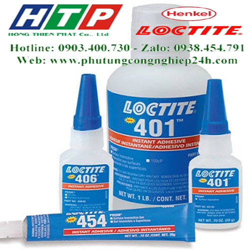 Thông tin kỹ thuật keo loctite 401 - 20gr