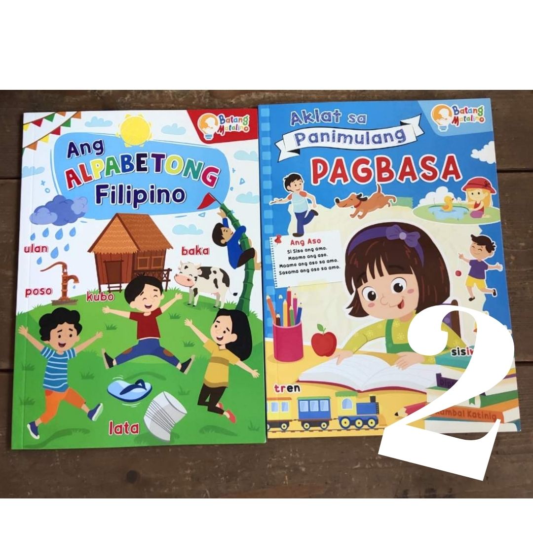 Alpabetong FIlipino / Aklat sa Panimulang Pagbasa (2 Filipino books ...