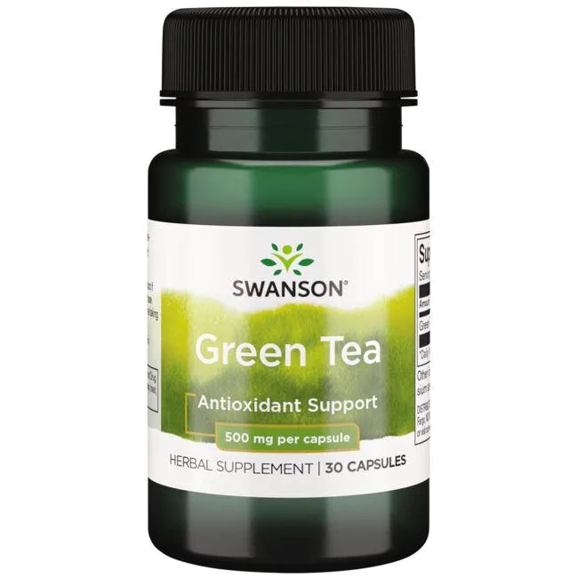 Viên uống Swanson Green Tea 500mg 30 viên trà xanh hỗ trợ kiểm soát cân nặng, chống lão hóa Cosin Store thumbnail