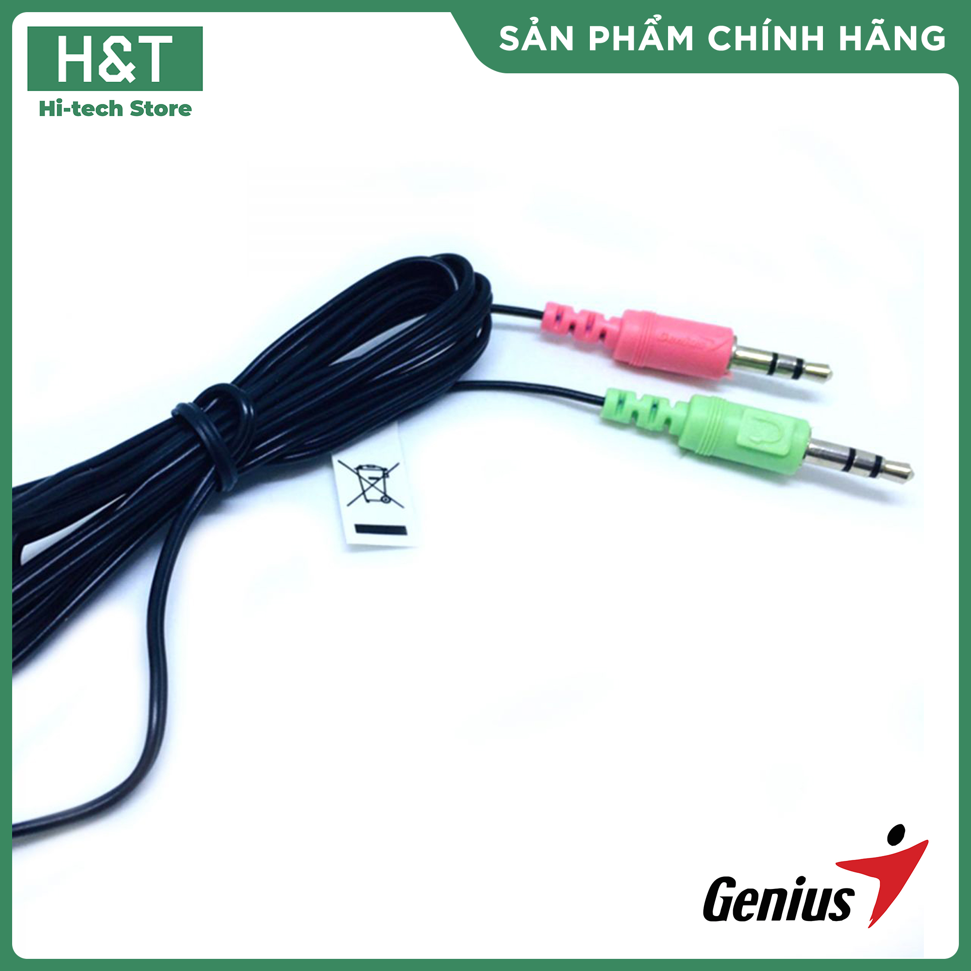 Tai Nghe Genius HS-200C (có 2 jack 3.5mm)