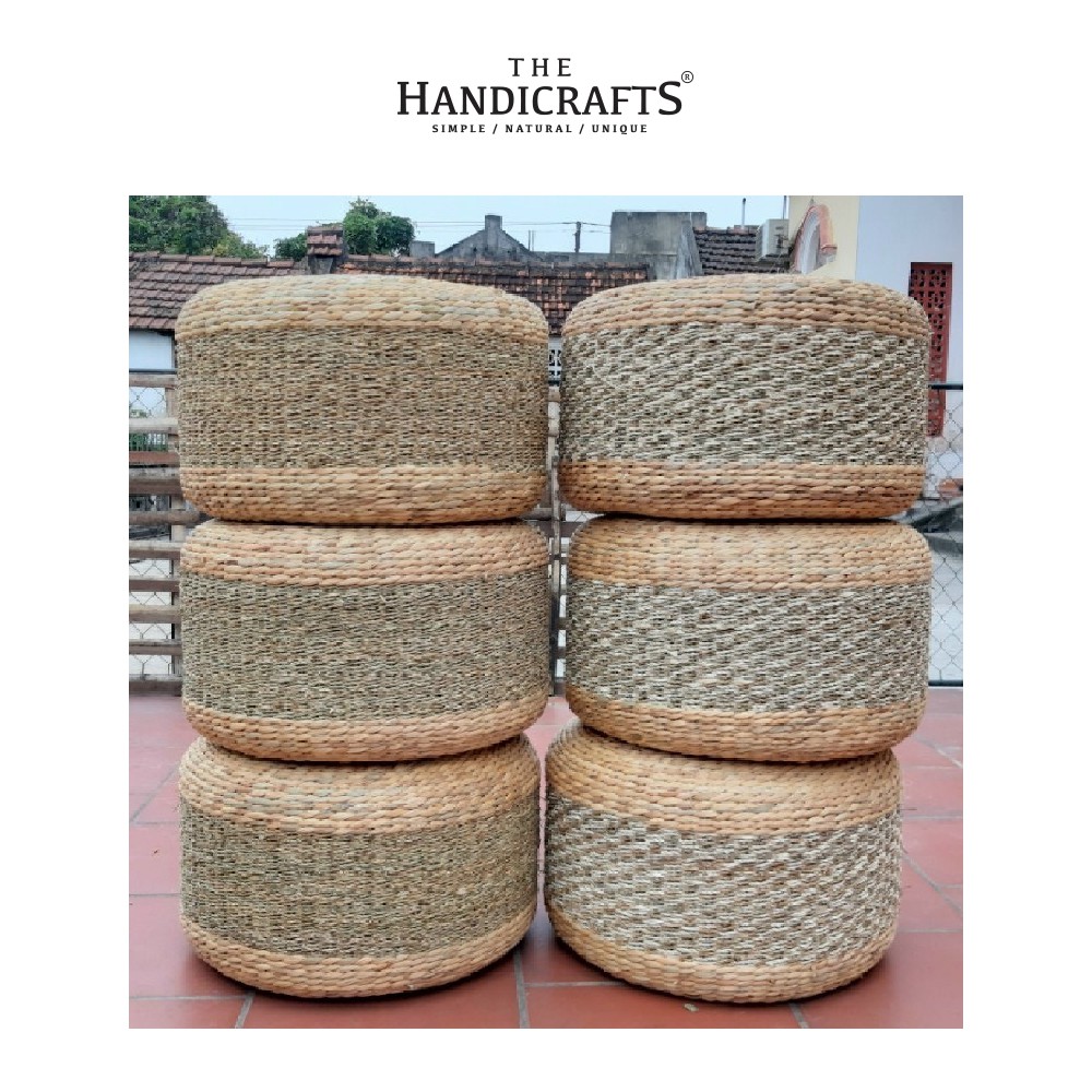 Đôn lục bình đan thủ công, Trang trí nhà, (Hàng XK) | The handicrafts