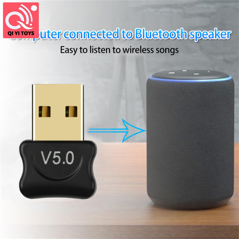 V5.0 Wireless Usb Bluetooth-compatible 5.0 Adapter Desktop Computer Audio Receiver Transmitter Csr Adapter