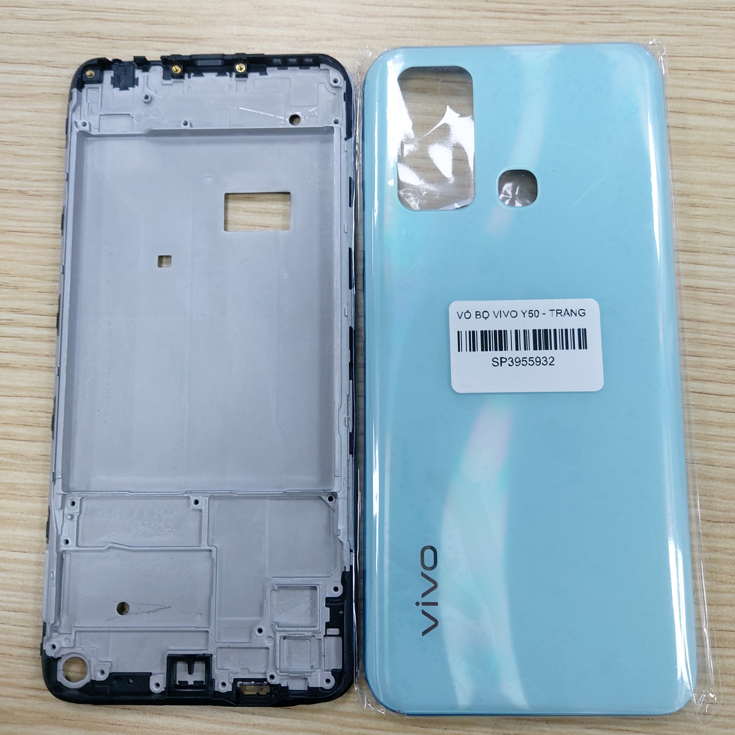 Vỏ vivo y50 full bộ