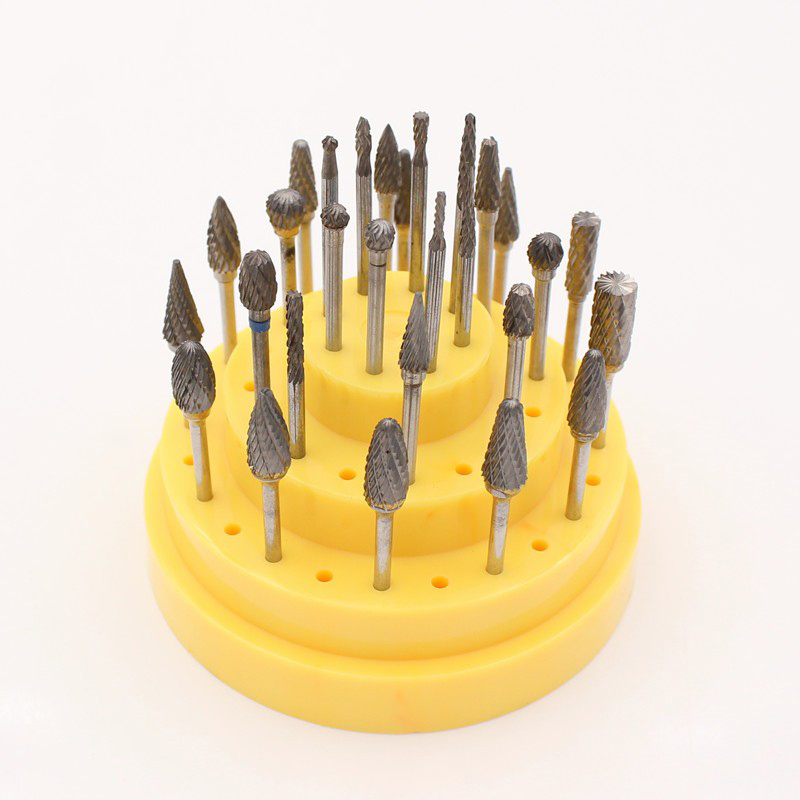 Tungsten Carbide Cutter Kit Carbide Burs for Remove and Polishing Drill Bits