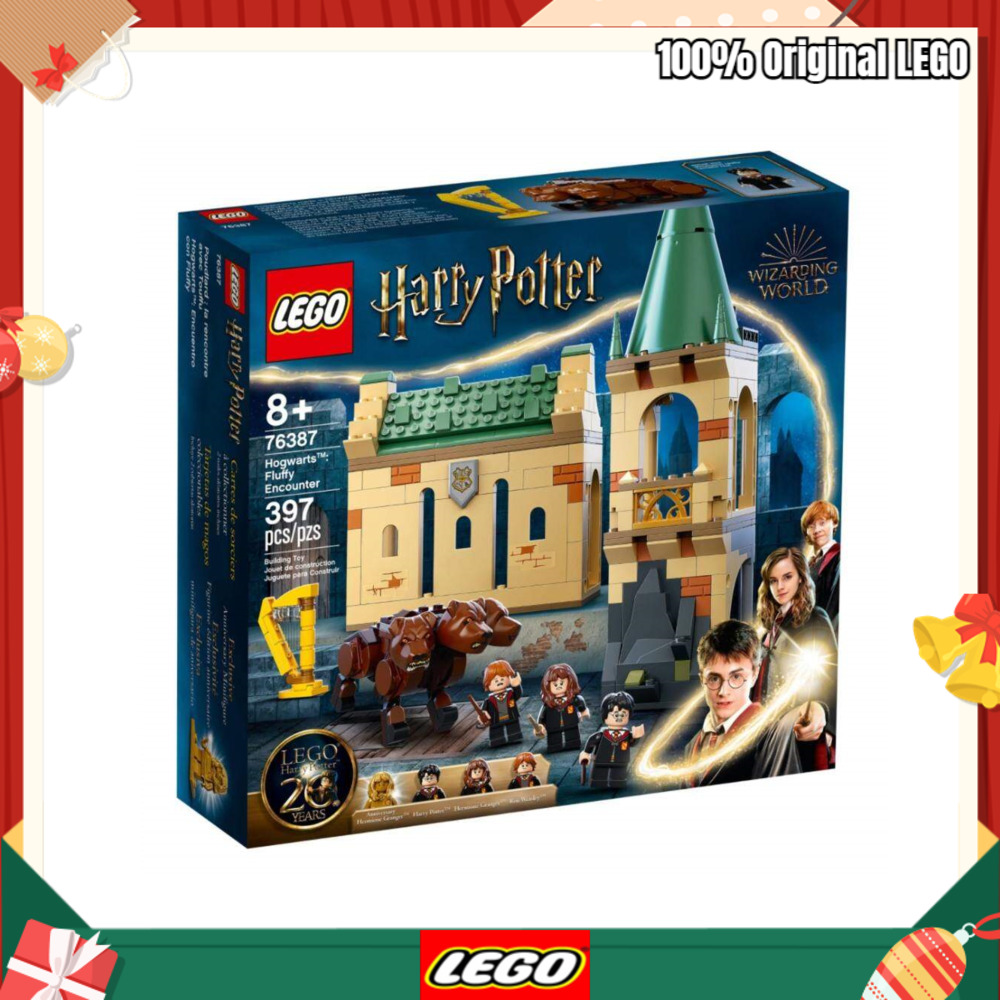 【Official】 LEGO 76387 Harry Potter Hogwarts™: Fluffy Encounter 397pcs 8+