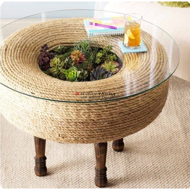 Dây thừng 3mm, 100m, dây thừng decor, đồ cào móng mèo, handmade