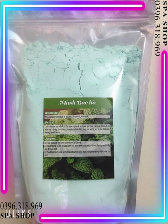 Nạ Bạc Hà Collagen, Mặt Nạ Bạc Hà- 800g