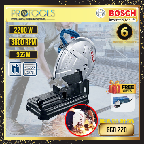 BOSCH GCO220 PROFESSIONAL METAL CUTOFF SAW! Lazada