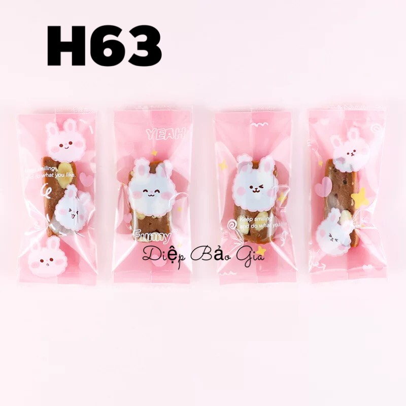 Túi đựng kẹo gấu hồng H63