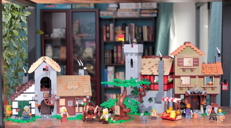 【レゴ互換】 中世の街並み 3304pics 10332 レゴ互換品 中世の街並み 3304pics 10332 新品☆スポンジボブ