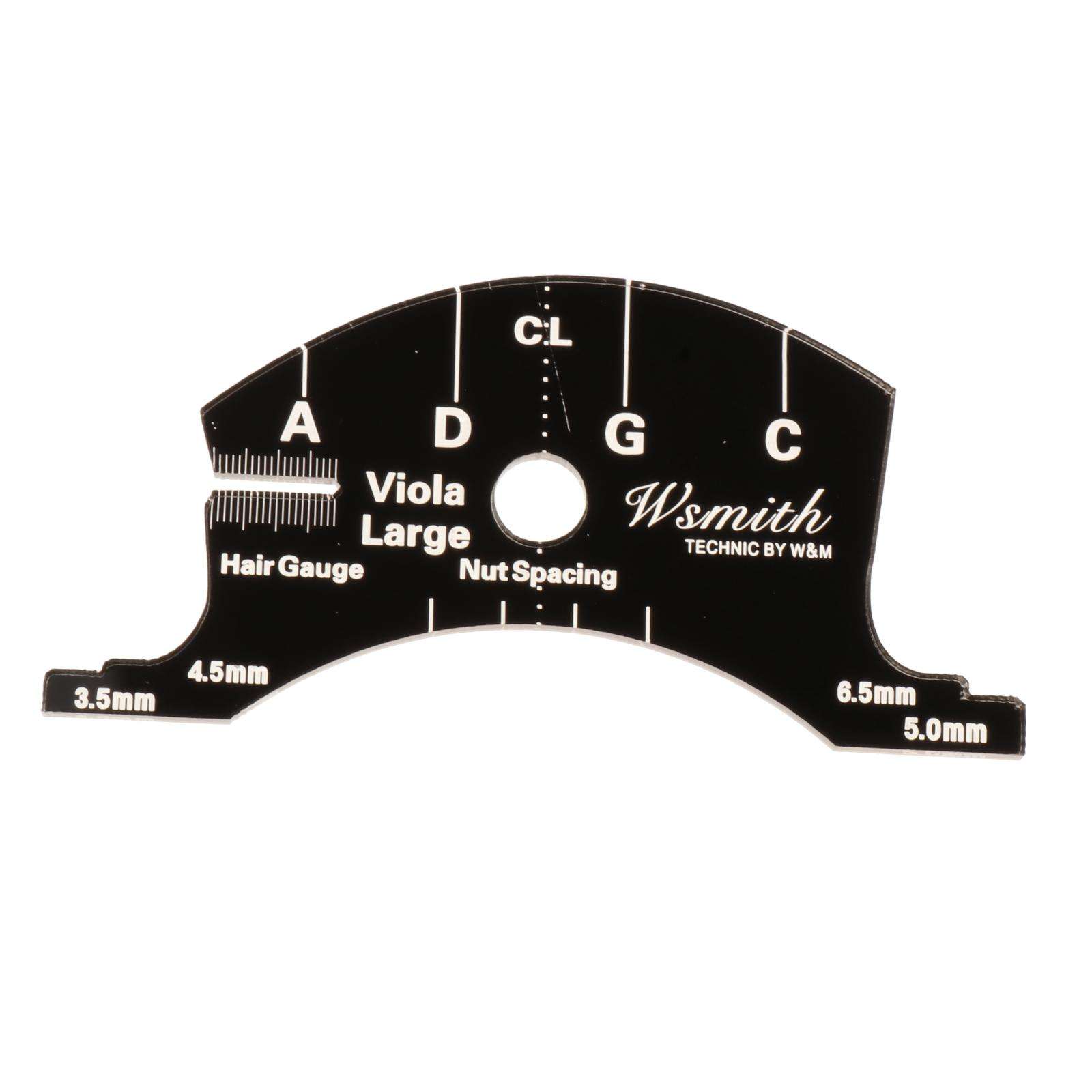 Violin Bridge Mold Template Reference Repair For 1/2 3/4 4/4 Size Violins