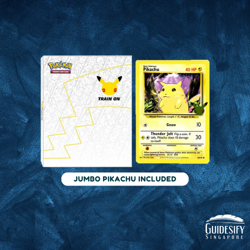 Cards Collection Box Ultra Premium Terapagos Ex Pokmon TCG 25th  Anniversary First Partner Collector's Binder With Jumbo Pikachu Card Pokemon  First Partner Collectors Binder