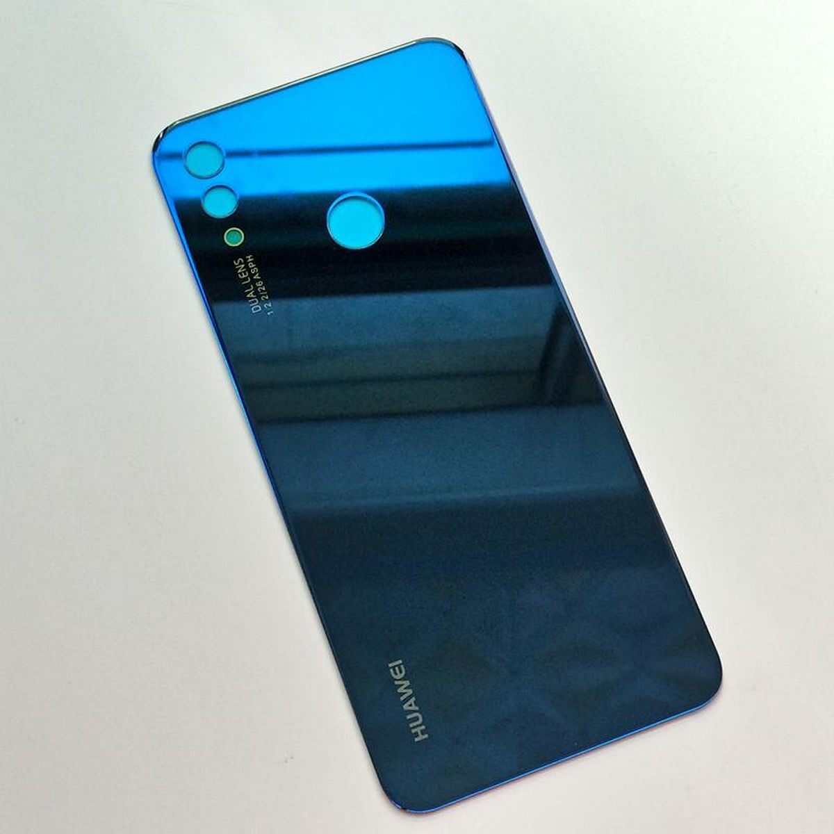 Huawei Nova 3 Orignal Back Housing/Battery Back Rear Gorilla Glass Cover Repair Part - Blue