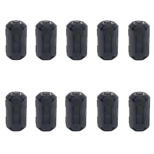 AutoMarkets 10 PCS 5mm Anti-interference Degaussing Ring Ferrite Ring Cable Clip Core Noise Suppressor Filter